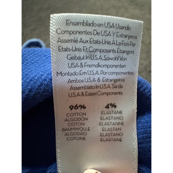 MOTHER The Chin Up Tank Top‎ Blue Ombre Sleeveless Casual Ribbed Knit - Picture 5 of 8